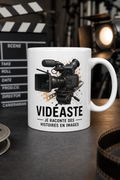 Mug Vidéaste — Le compagnon créatif des passionnés de l’image