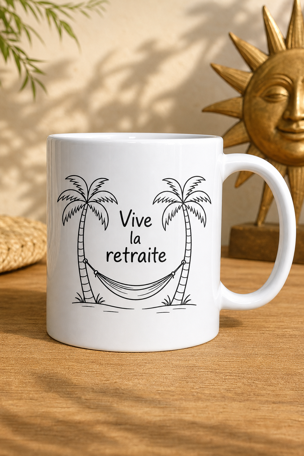 Mug Vive la Retraite personnalisé – clin d'œil aux nouveaux départs | Instant Mugs