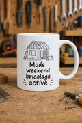Mug Weekend Bricolage personnalisé – compagnon créatif | Instant Mugs