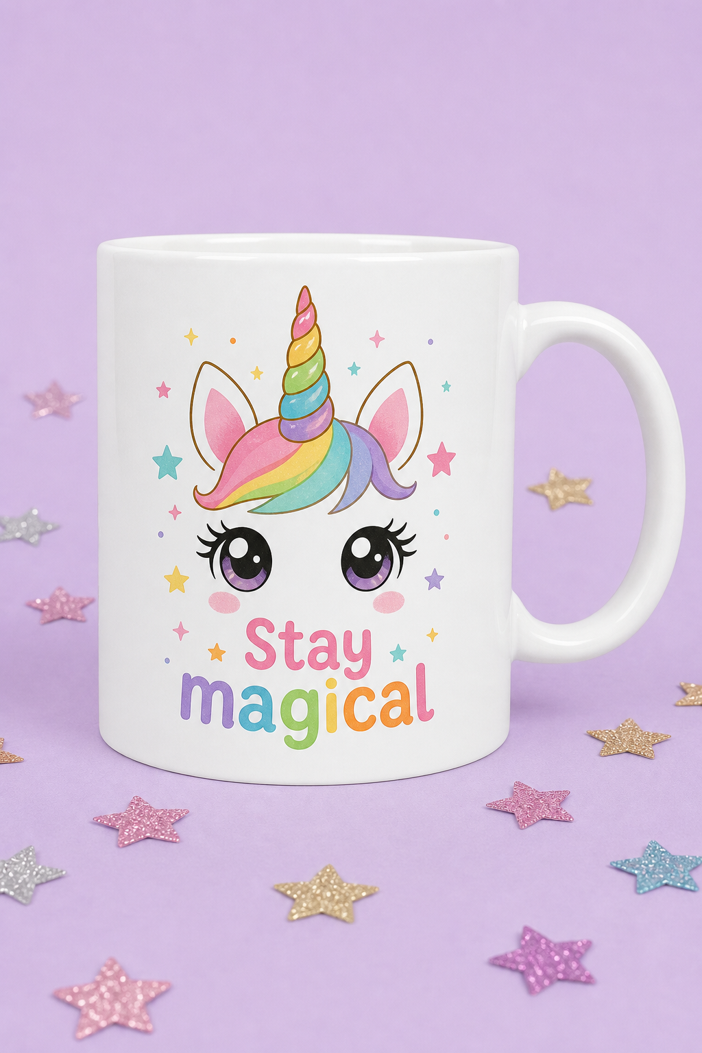 Mug Licorne Kawaii personnalisé – cadeau original et magique | Instant Mugs
